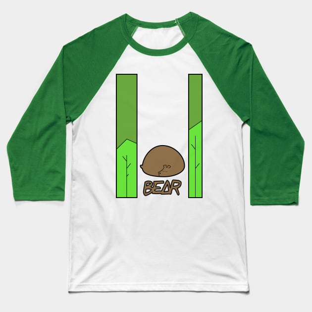 Sleeping Bear Baseball T-Shirt by carlomanara